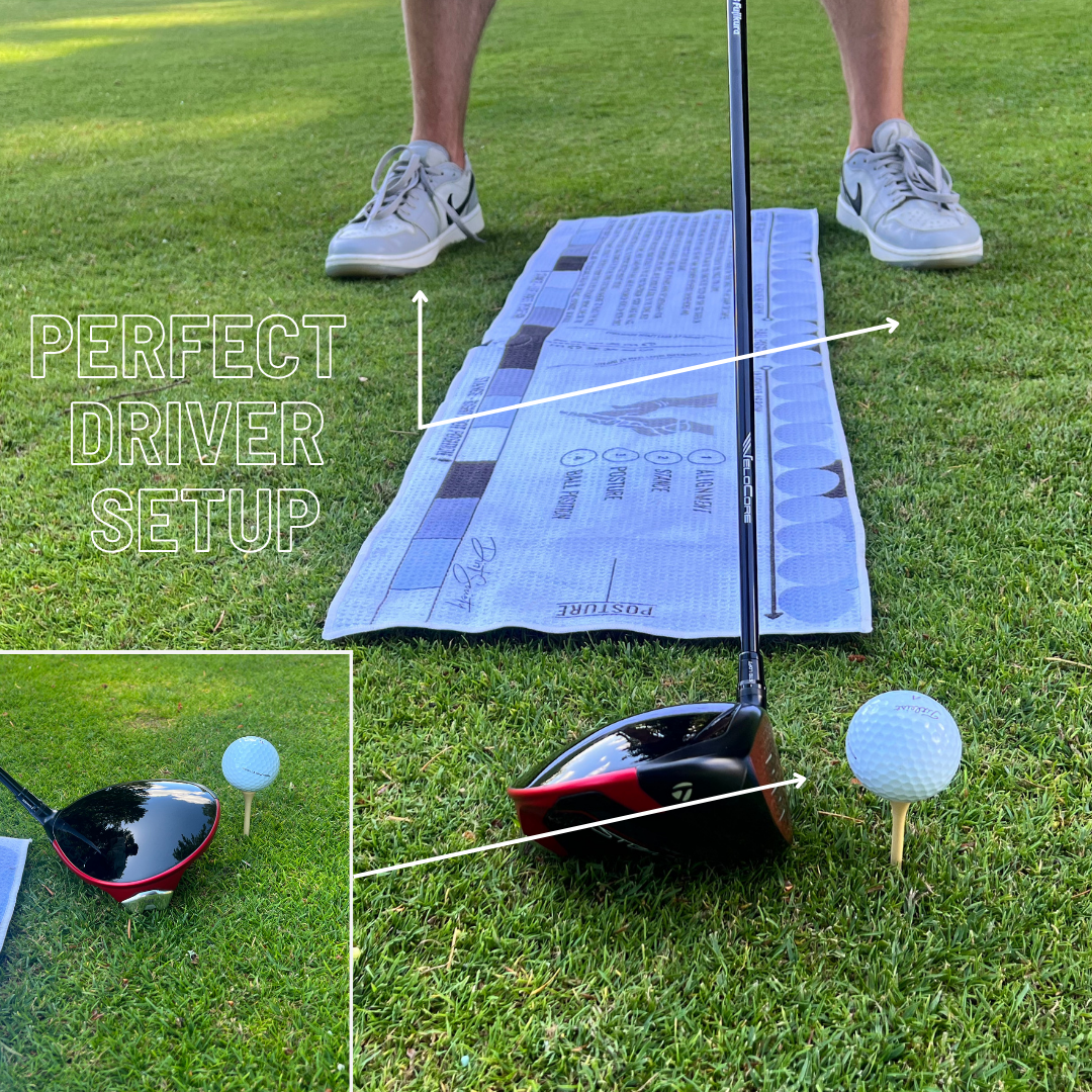 Savvy Setup Magnetic Golf Towel & Training Aid: Effortlessly Improve Your Game